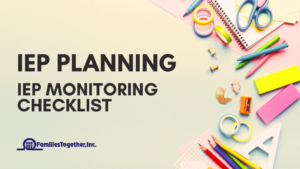 IEP Planning IEP Monitoring Checklist