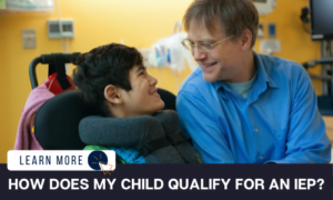 How does my child qualify for an IEP?