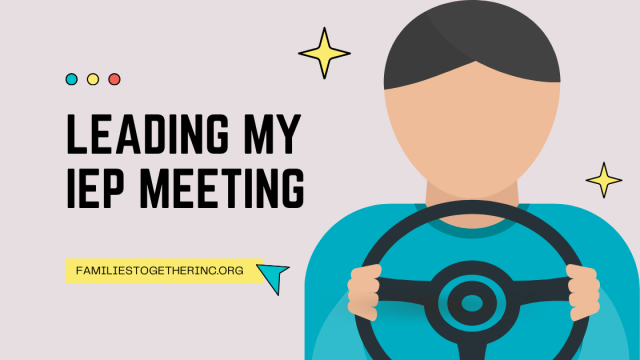 Leading my IEP Meeting